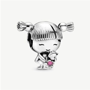 Reserved bundle! Little girl  Pandora  charms 4pcs